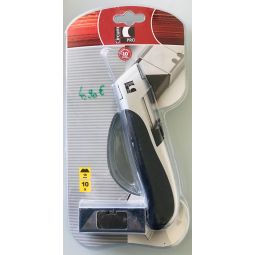 Couteau universel + 10lames de 19mm