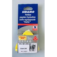 Patins papier Corindon 93x93x93mm