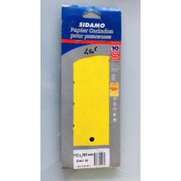 Papier Corindon 115x280mm Grain 80