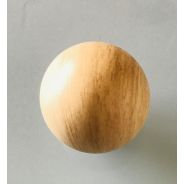 Bouton rond Couleur bois clair