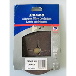 Disques fibre Corindon 150x22mm