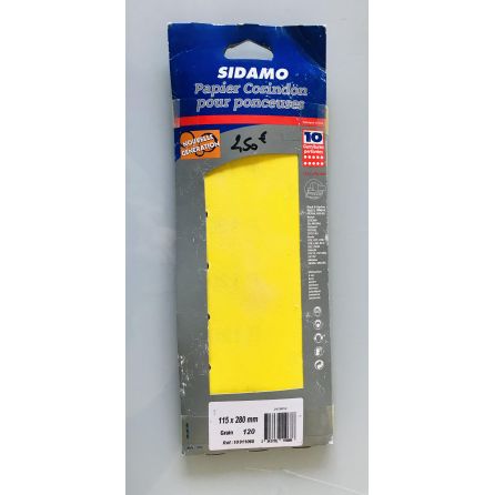 Papier Corindon 115x280mm