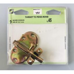 Targette à pêne-rond 