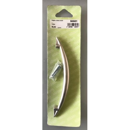 Poignée Zamac Nickelé