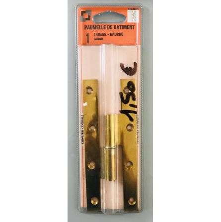 Paumelles de bâtiment 140x55mm